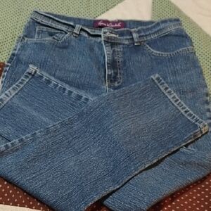 Gloria Vanderbilt Straight Leg Blue Jeans